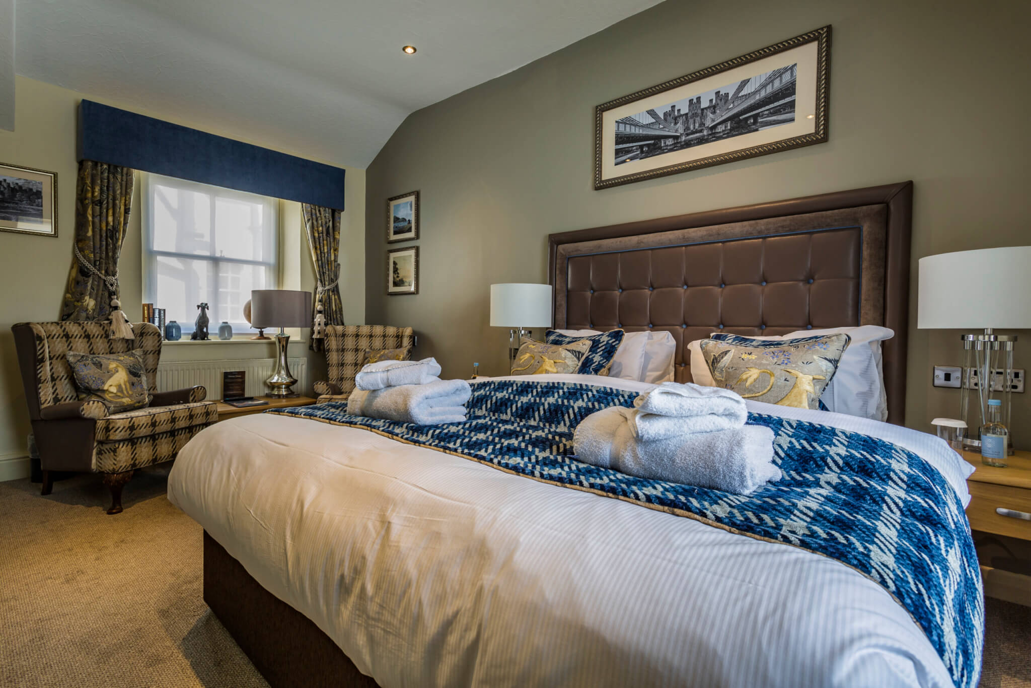 Castle Hotel Conwy Hotel Deluxe Double Room scaled