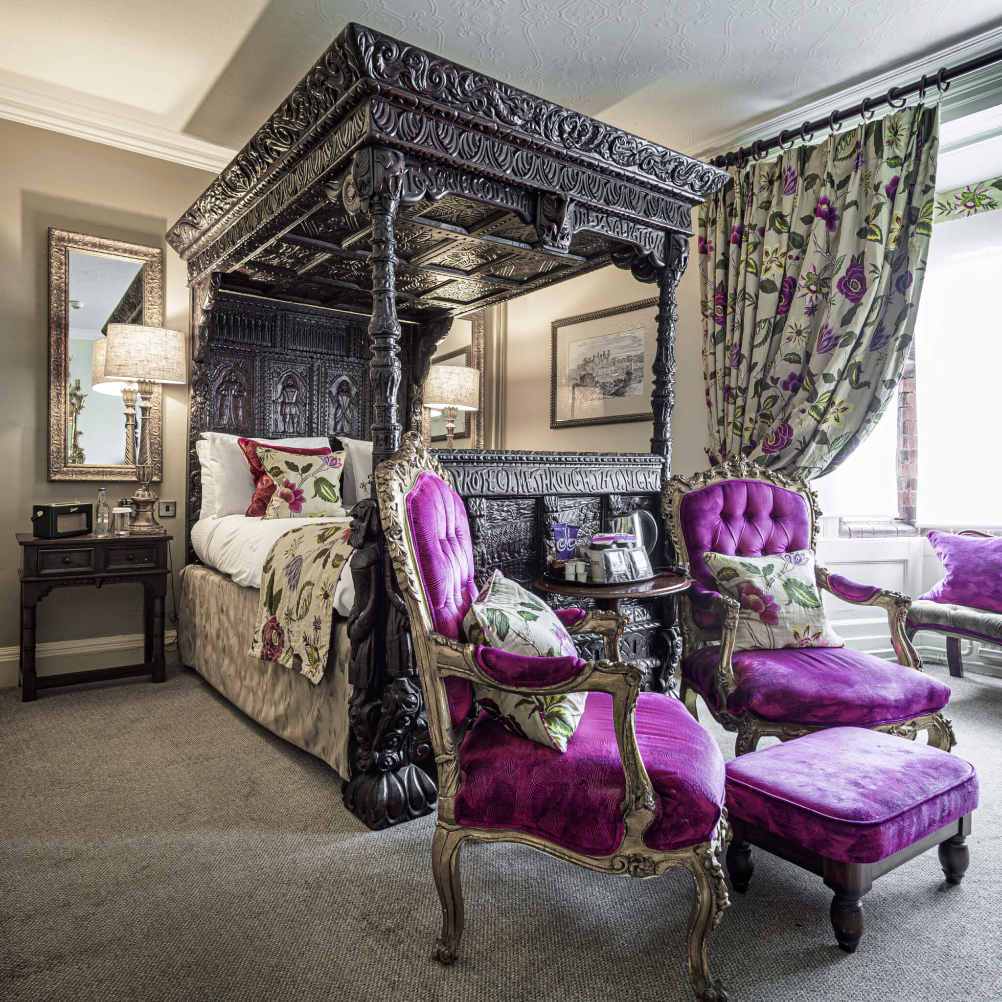 Castle Hotel Conwy Hotel Deluxe Historic Suite scaled