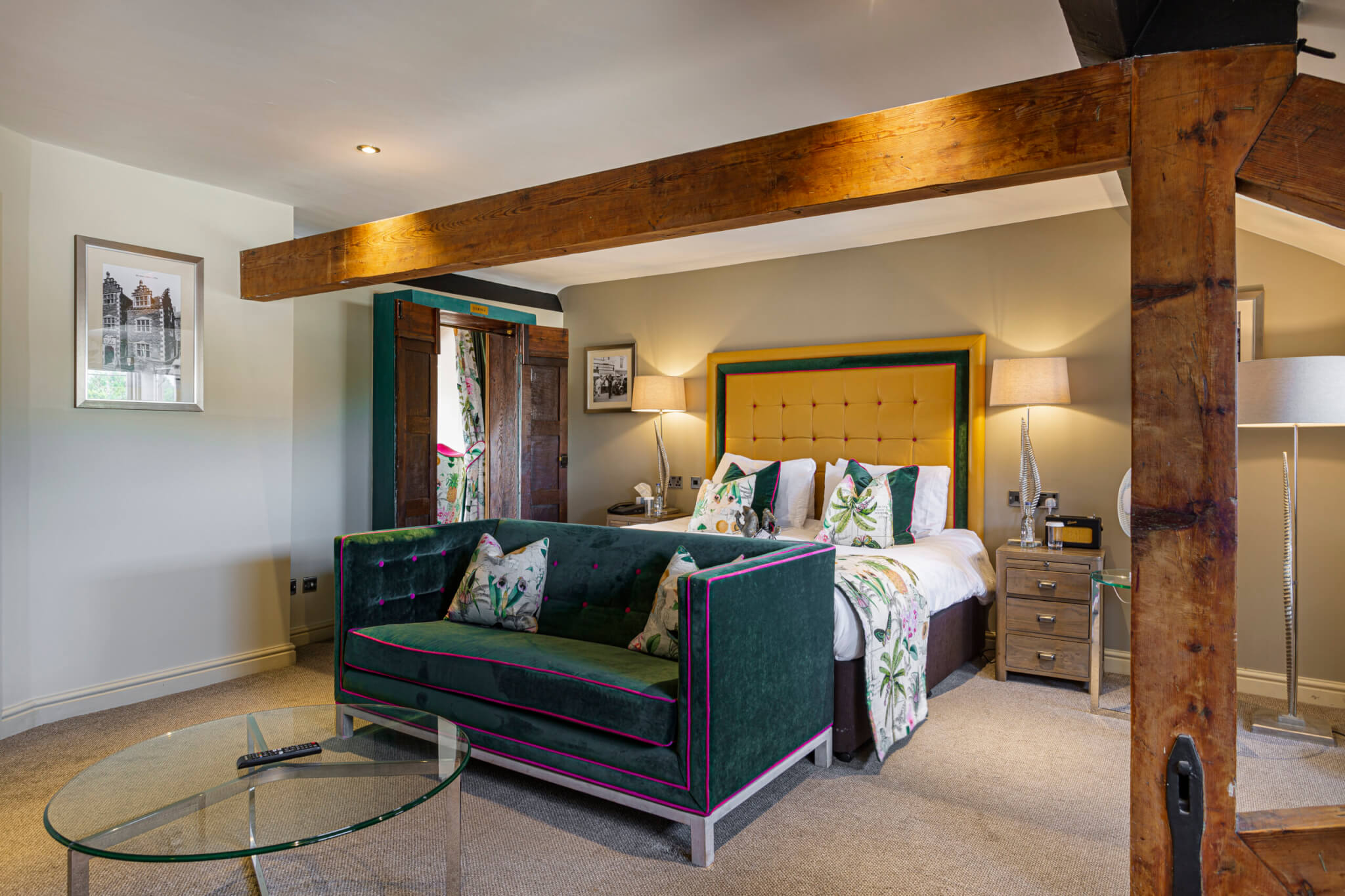 Castle Hotel Conwy Hotel Deluxe Suite Bedroom scaled